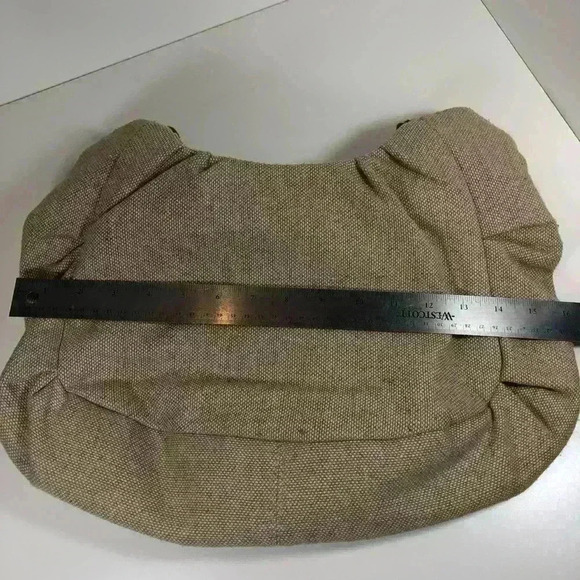 Retro  look fabric and macrame handbag from Green Lawn - Picture 9 of 9